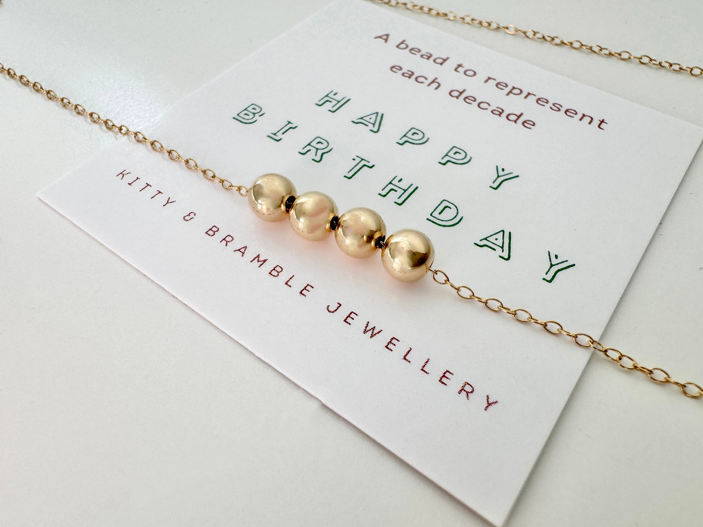 40th birthday necklace
