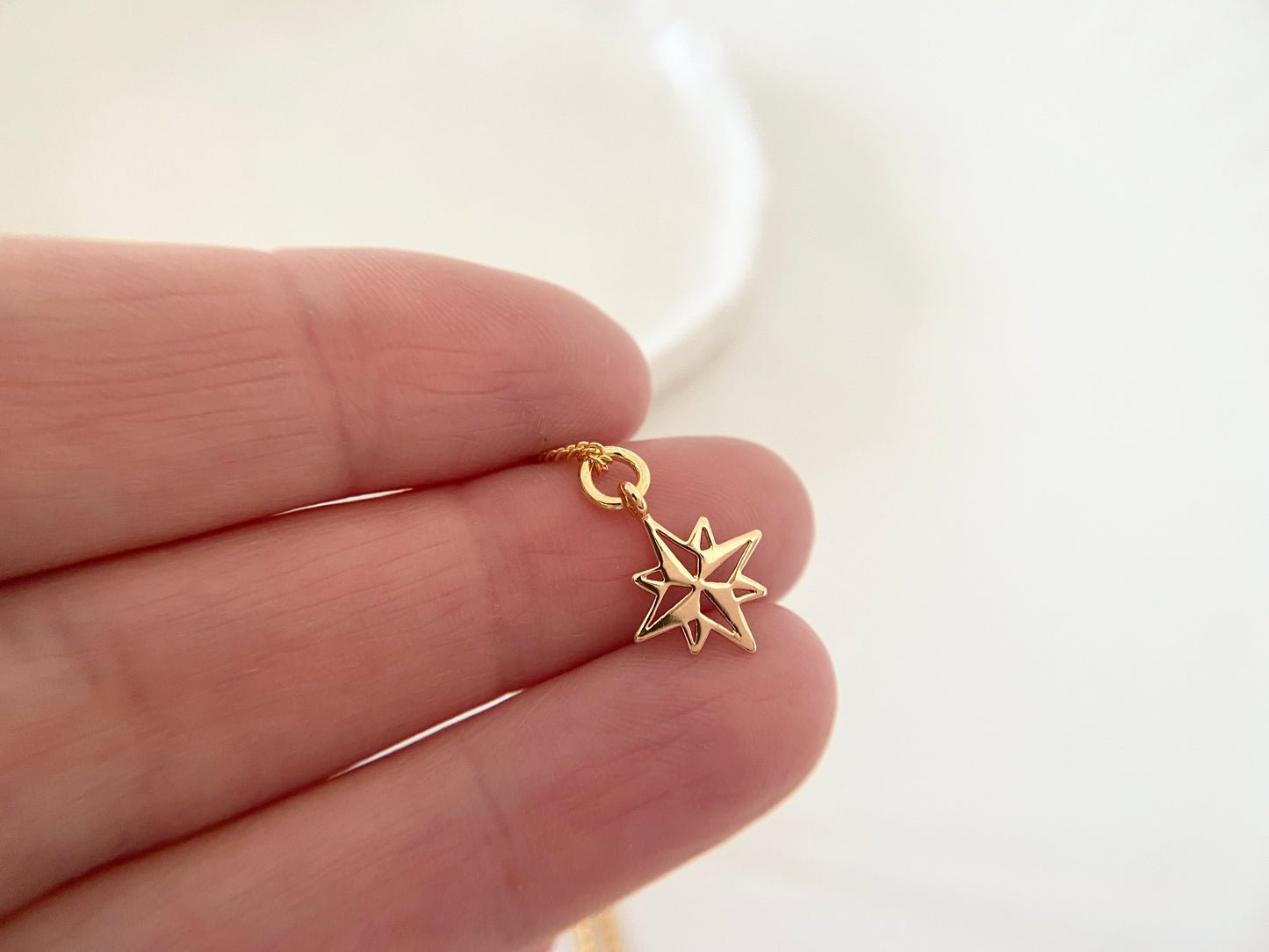 Gold Plated Star Pendant Necklace