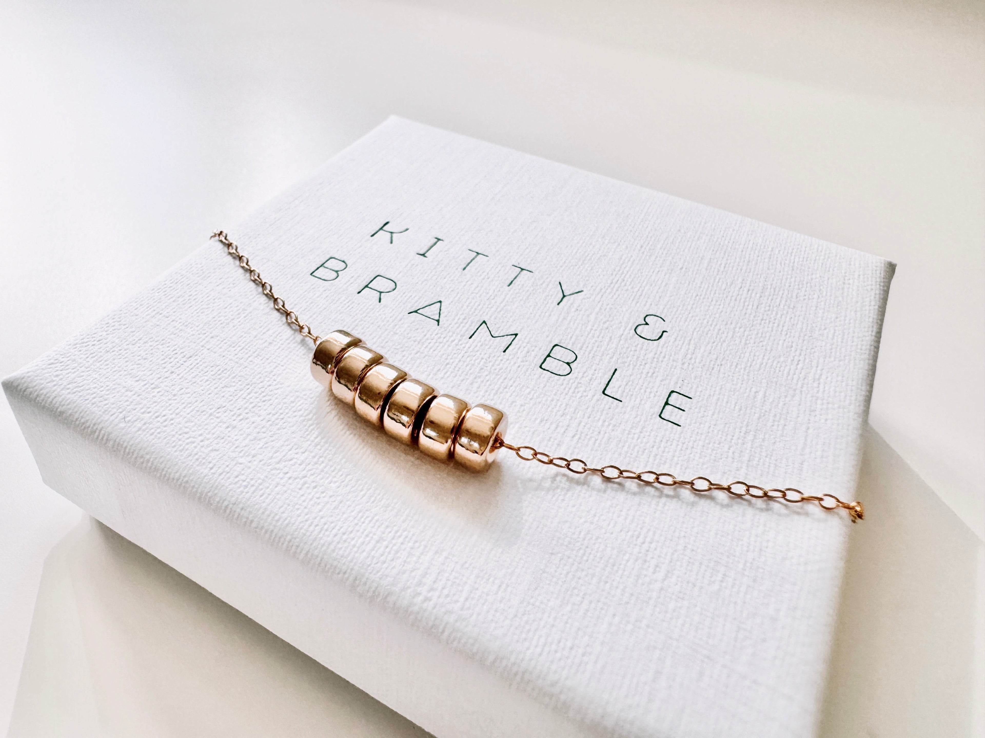 Gold 60th birthday necklace