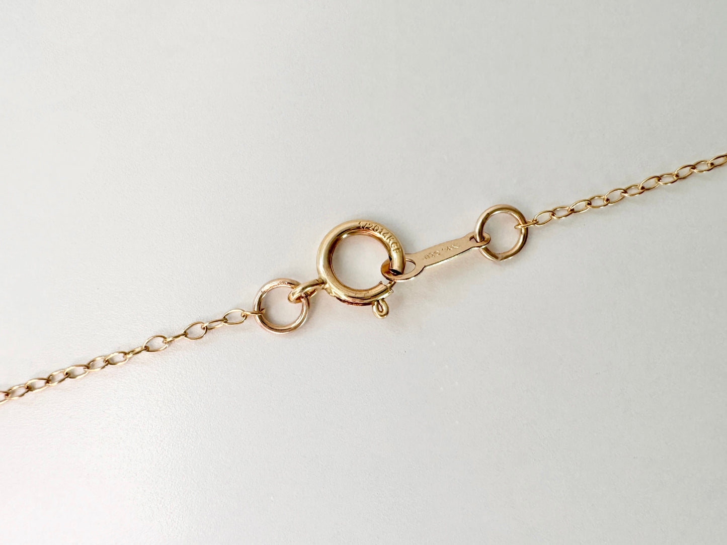 90th Birthday Gold Filled Bead Necklace
