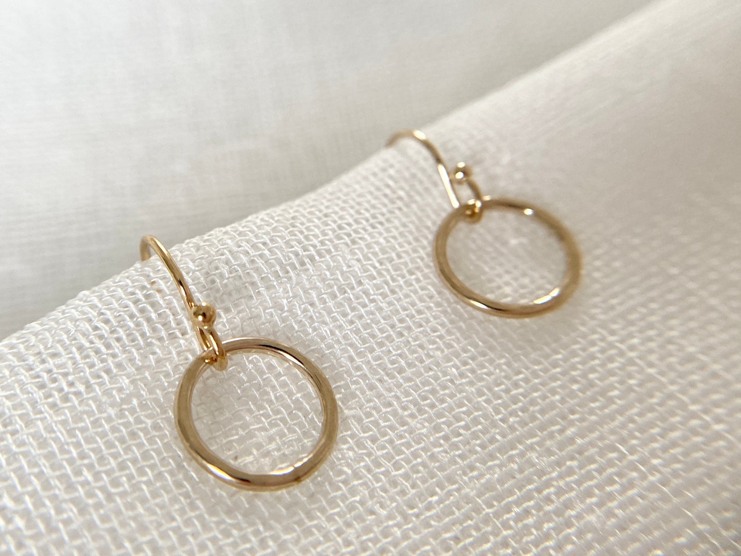 Gold Filled hoop earrings