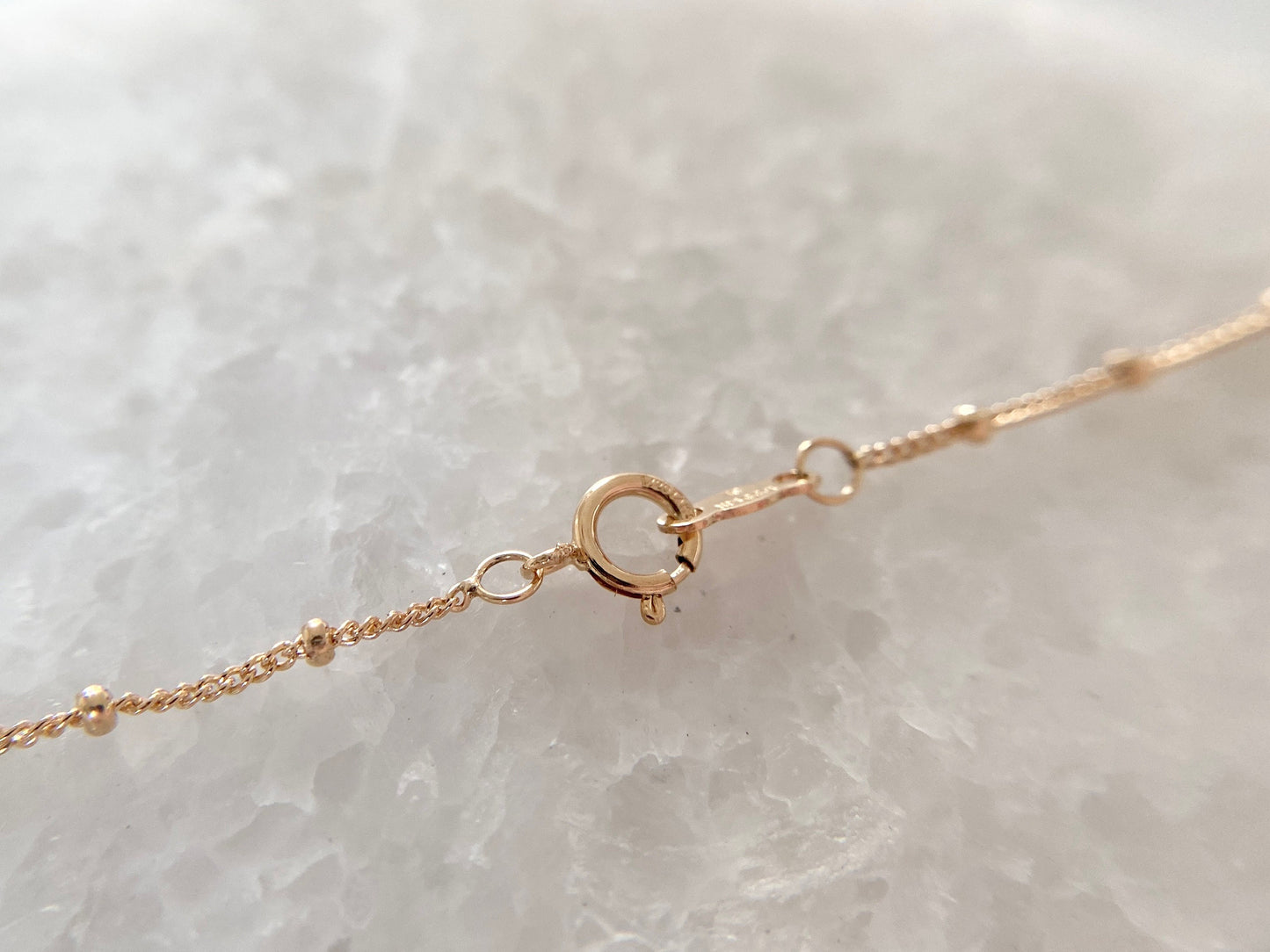 Gold Filled Circles Pendant Necklace
