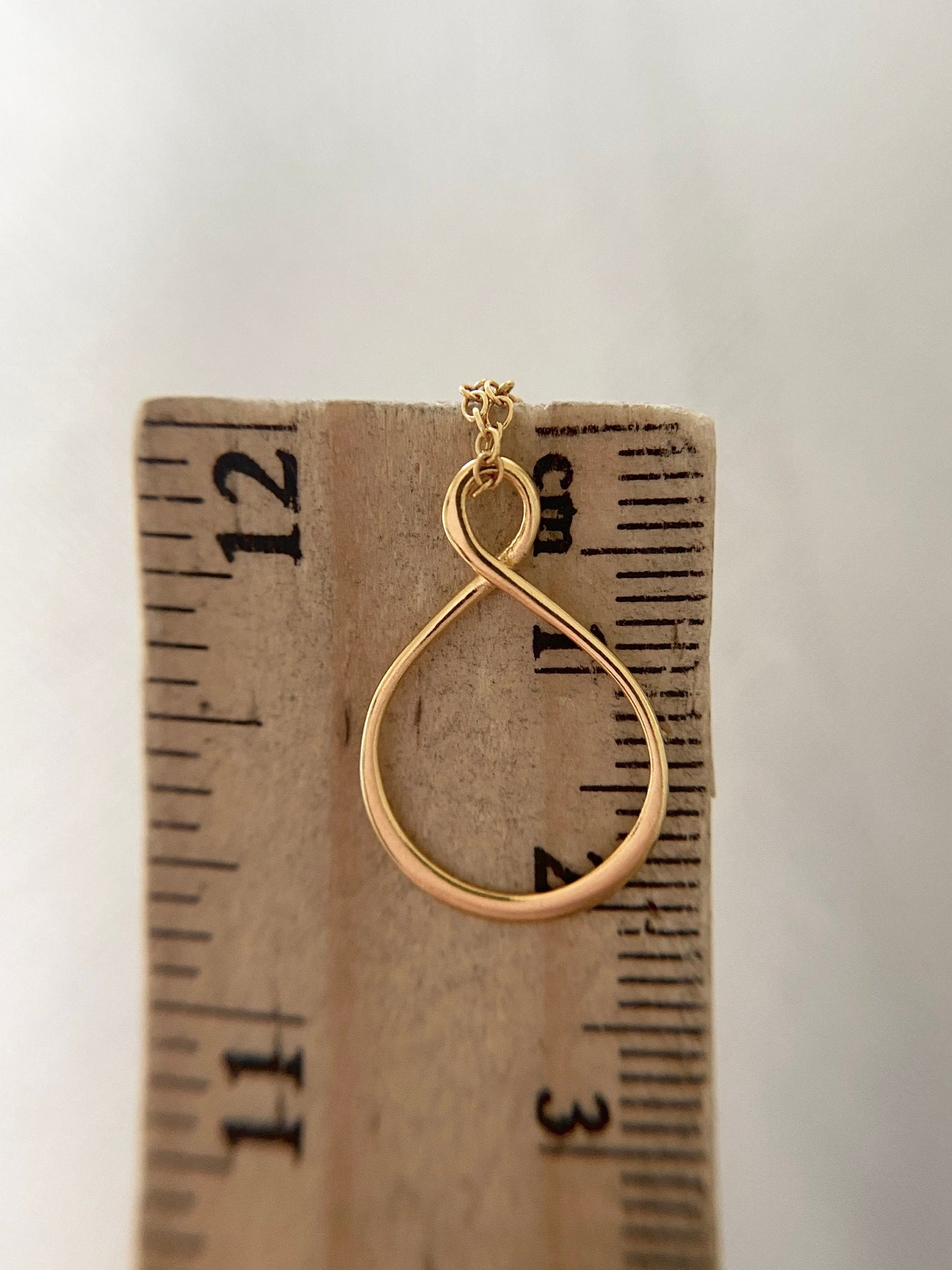 Gold Vermeil Infinity Necklace