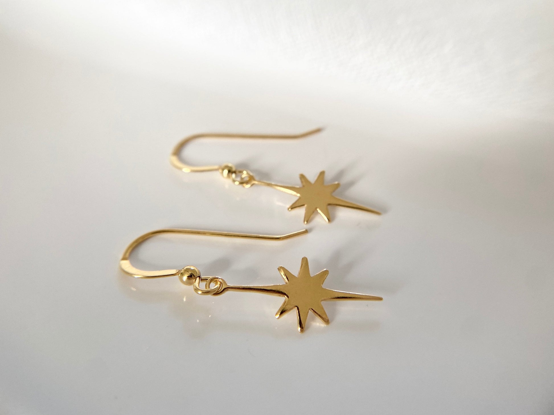 Gold Star Earrings